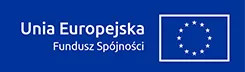 Logo Unia Europejska - Fundusz Spójności niebieskie
